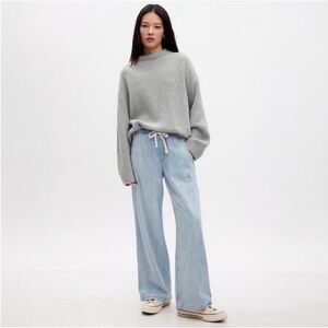GAP High Rise Wide Leg Pull On Jeans NWOT SIZE XS